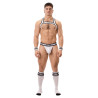 Barcode Berlin String Cache-sexe Bottom Blanc